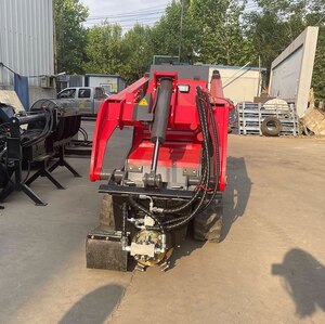 Derette Stump Grinder mechanical Oscillating Head (Swaying Back and Forth) for Mini Skid Steer Loader