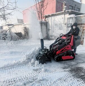 Derette Snow Blower for Mini Skid Steer Loader