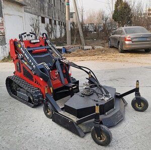 Derette Lawn Mower for Mini Skid Steer Loader
