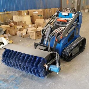 Derette Sweeper for Mini Skid Steer Loader