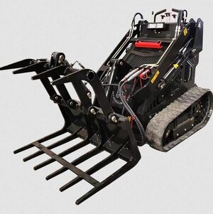 Derette Hydraulic Grapple for Mini Skid Steer Loader