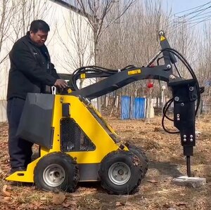 Derette Hydraulic Breaker for Mini Skid Steer Loader