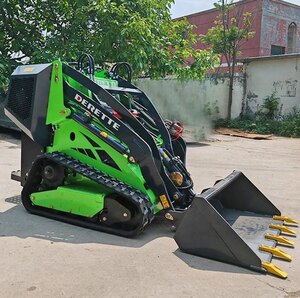 Derette Stone Bucket for Mini Skid Steer Loader
