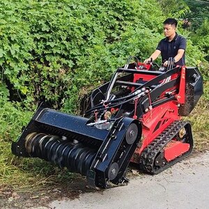 Derette Mulcher for Mini Skid Steer Loader