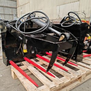 Derette Fork Grapple for Mini Skid Steer Loader