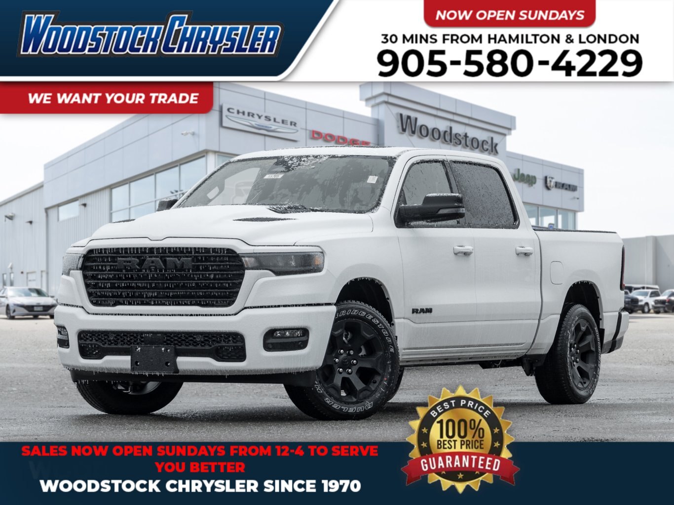 2026 Ram 1500 Longhorn 4x4 Crew Cab 5'7  Box