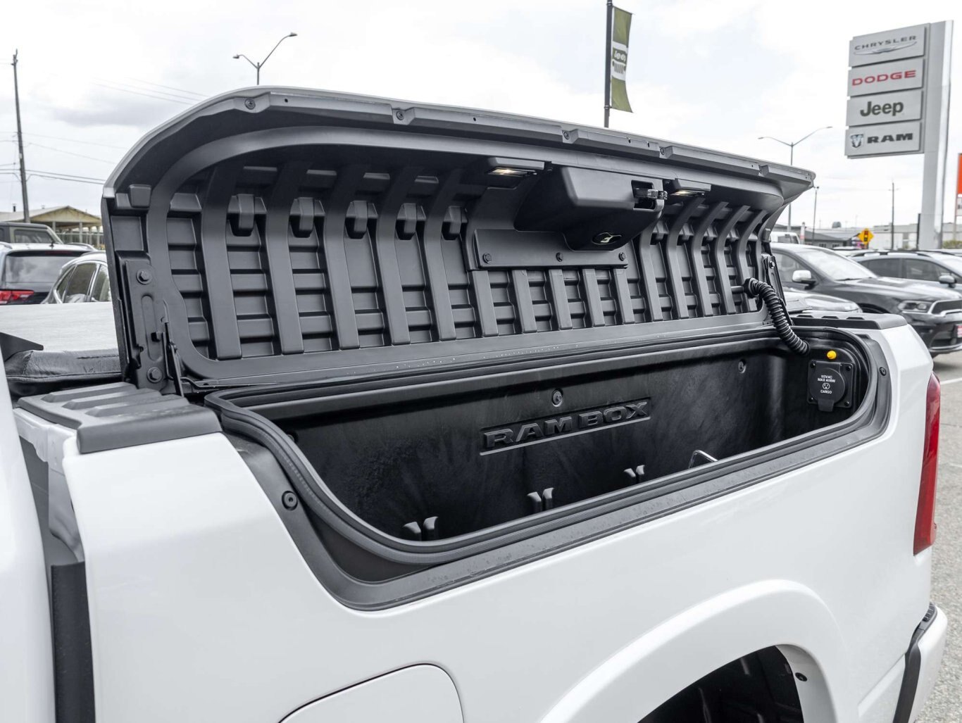 2026 Ram 1500 TUNGSTEN IVORY TRI COAT FULL ROOF TOW NEW