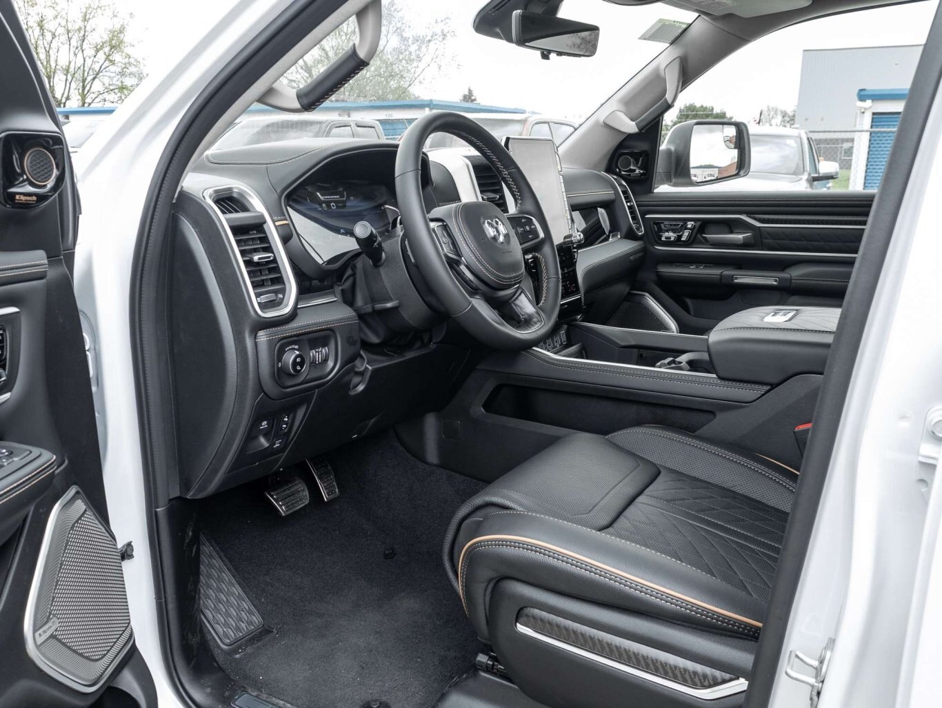 2026 Ram 1500 TUNGSTEN IVORY TRI COAT FULL ROOF TOW NEW