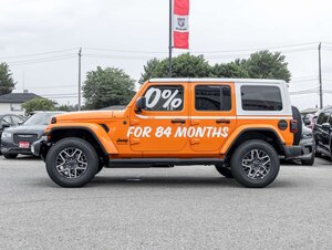 2026 Jeep Wrangler SAHARA 0% AVAILABLE FOR 84 MONTHS WHITECAP