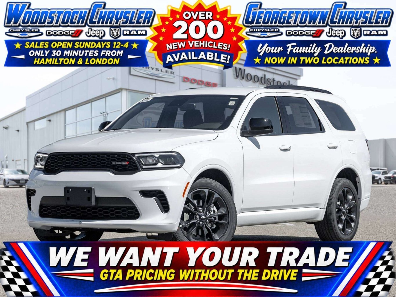 2026 Dodge Durango GT PLUS   BLACK TOP   LEATHER   TOW   VENTED SEAT
