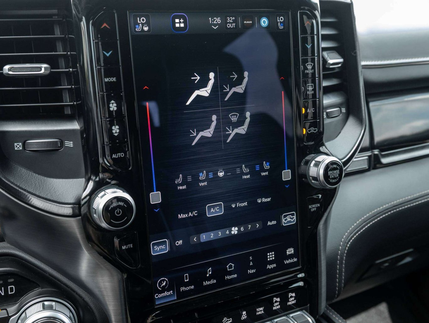 2022 Ram 2500 POWER WAGON LEVEL 3 LEATHER 12 SCREEN