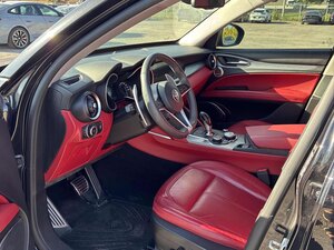 2018 Alfa Romeo Stelvio SPORT SUNROOF RED LEATHER UPGRADED AUDIO