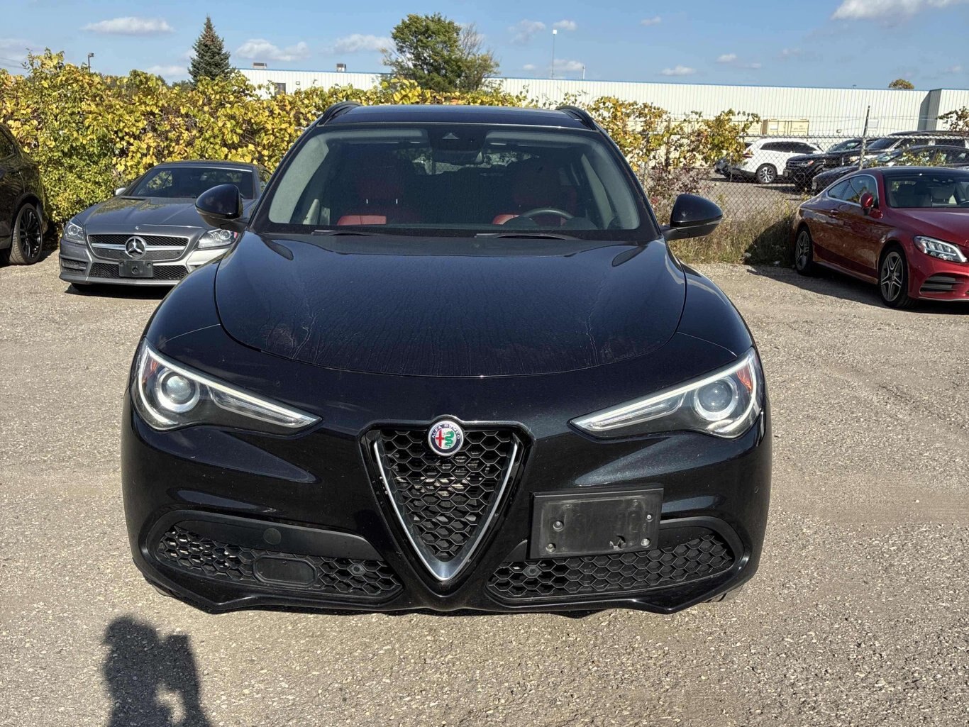 2018 Alfa Romeo Stelvio SPORT SUNROOF RED LEATHER UPGRADED AUDIO