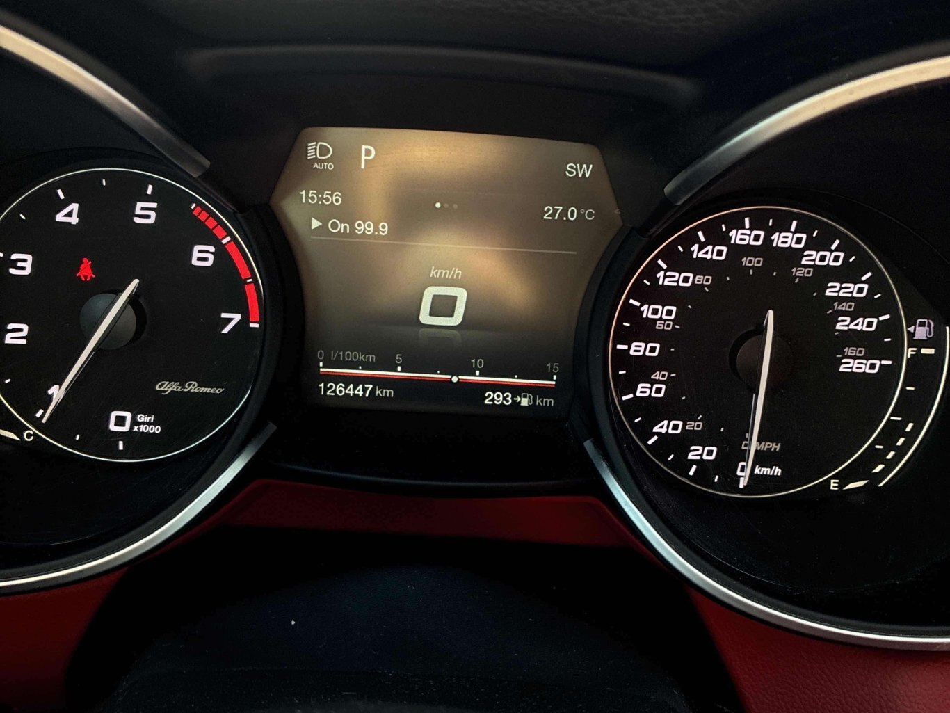 2018 Alfa Romeo Stelvio SPORT SUNROOF RED LEATHER UPGRADED AUDIO