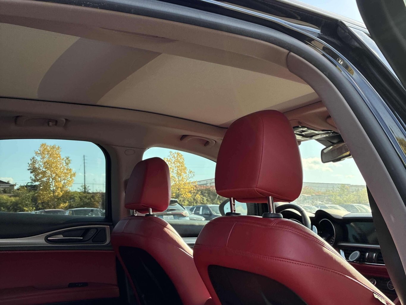 2018 Alfa Romeo Stelvio SPORT SUNROOF RED LEATHER UPGRADED AUDIO