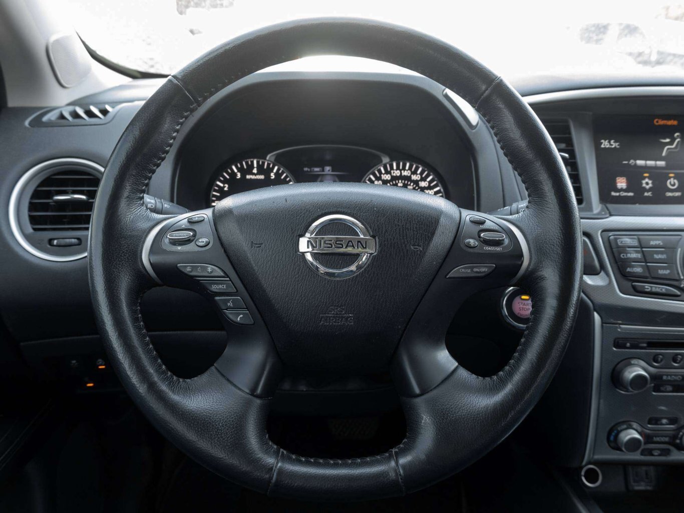 2019 Nissan Pathfinder SL PREMIUM LEATHER SUNROOF SOLD AS TRADED