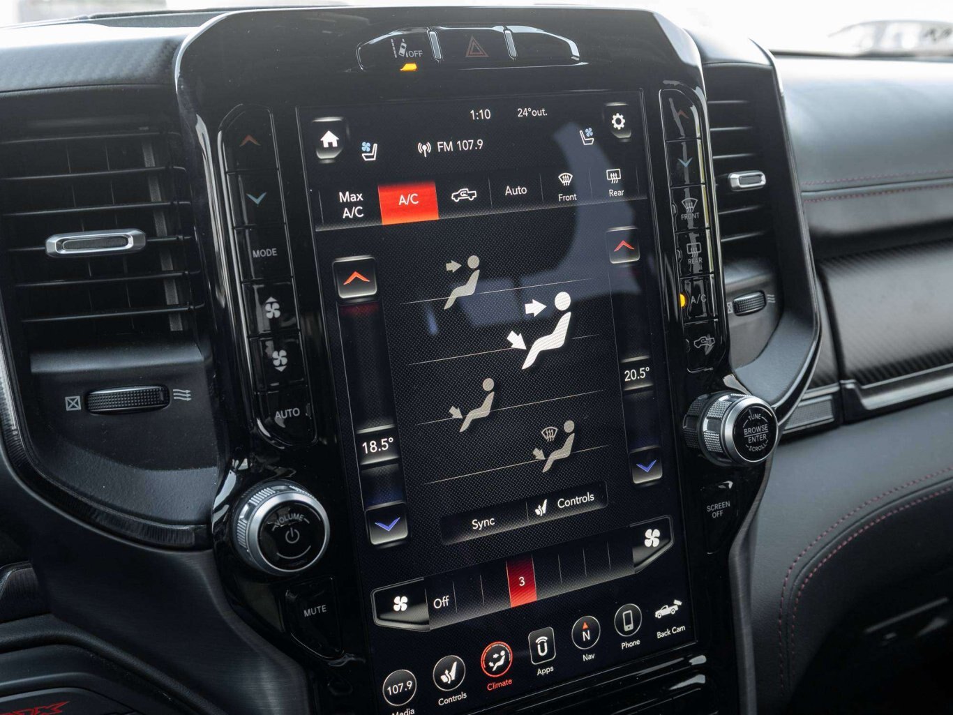 2021 Ram 1500 TRX LEVEL 2 TOW CARBON SAFETY H/K PANO