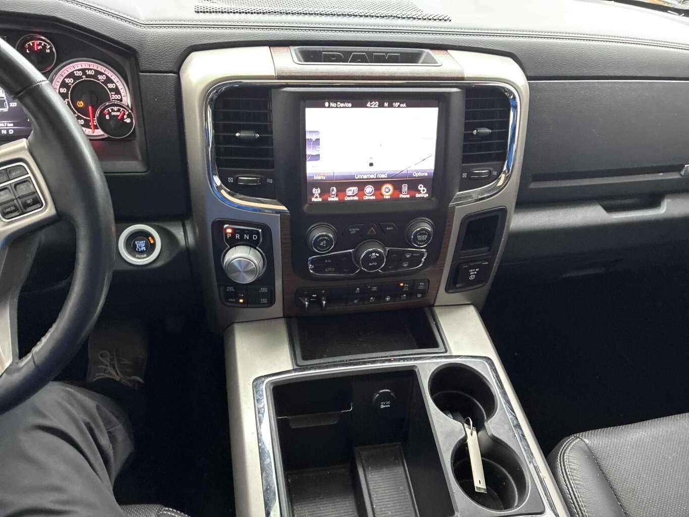 2015 Ram 1500 LARAMIE LEATHER HTD SEAT SOLD AS IS AS TRADED