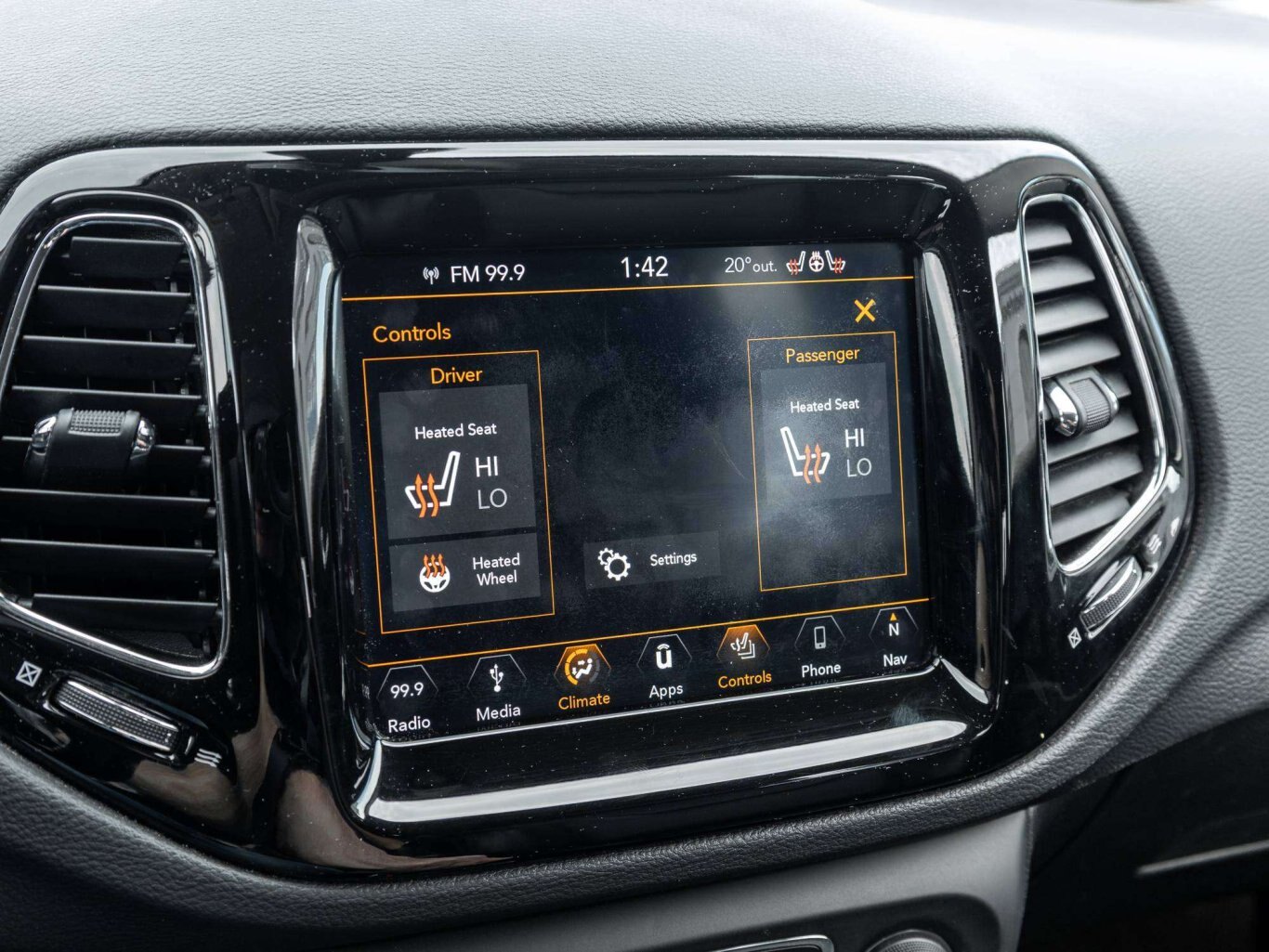 2020 Jeep Compass LIMITED 4X4 NAVI CAR PLAY HTD SEAT