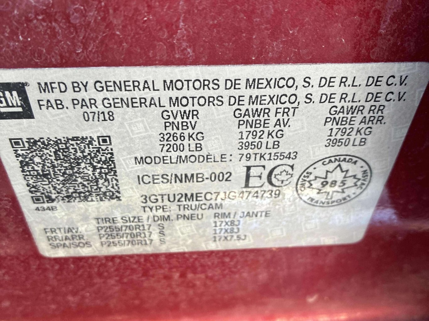 2018 GMC Sierra 1500 SLE POWER/ HEATED SEATS TECH PKG SUPER CLEAN