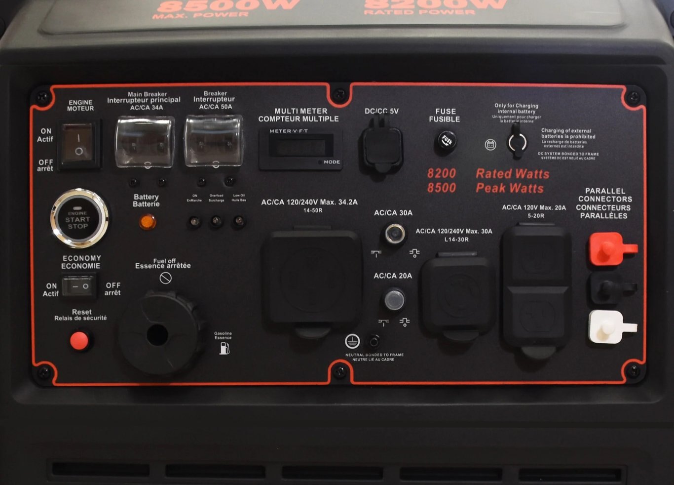 Ducar 9250W Heavy Duty Generator - 15HP