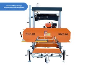 Ducar 31 Portable Sawmill, 15 HP, 420 cc