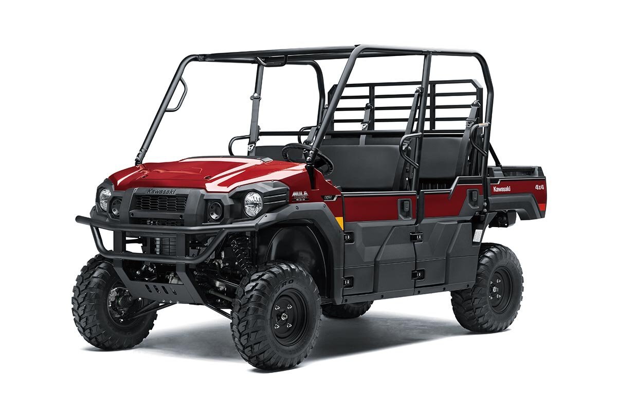 2026 Kawasaki MULE PRO FXT 820 Dark Royal Red