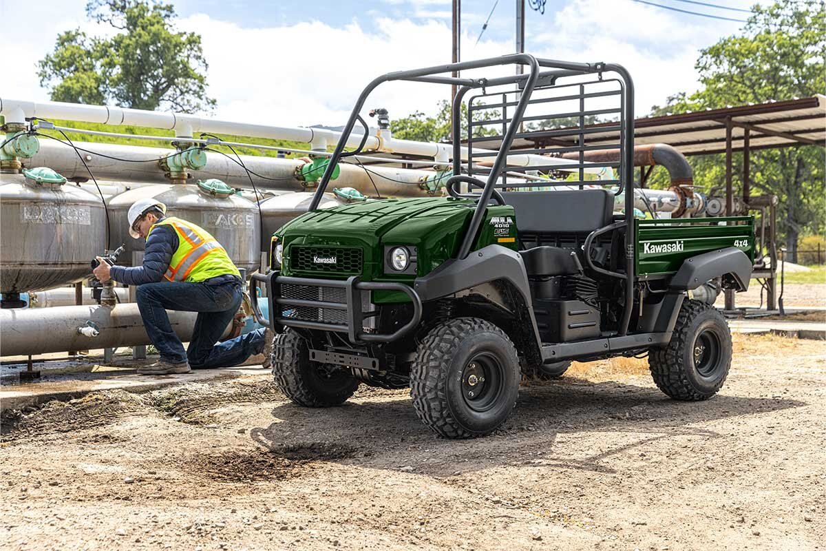 2026 Kawasaki MULE 4010 4x4 Dark Royal Red