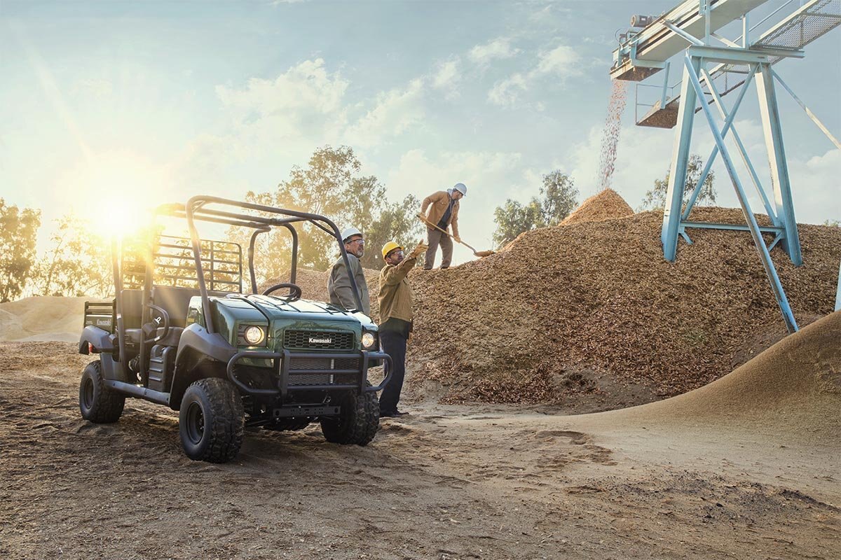 2026 Kawasaki MULE 4010 TRANS4x4 Dark Royal Red