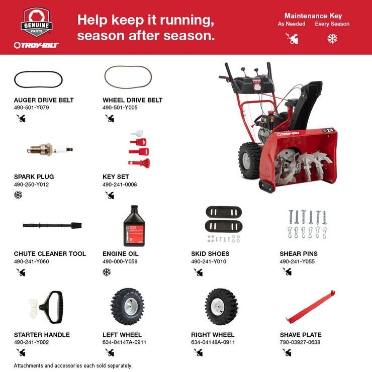 Troy Bilt Storm™ 2600 Snow Blower 31AS6KM3B23