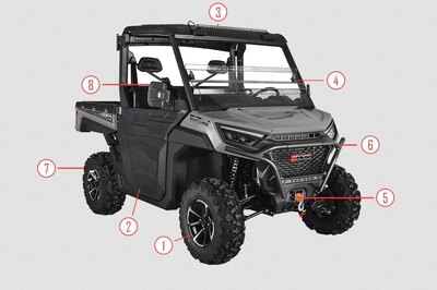 Aodes WORKCROSS 850-3 Glacier Silver
