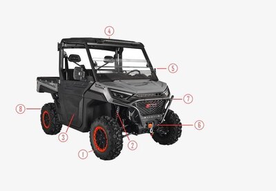 Aodes WORKCROSS 1000-3 Glacier Silver