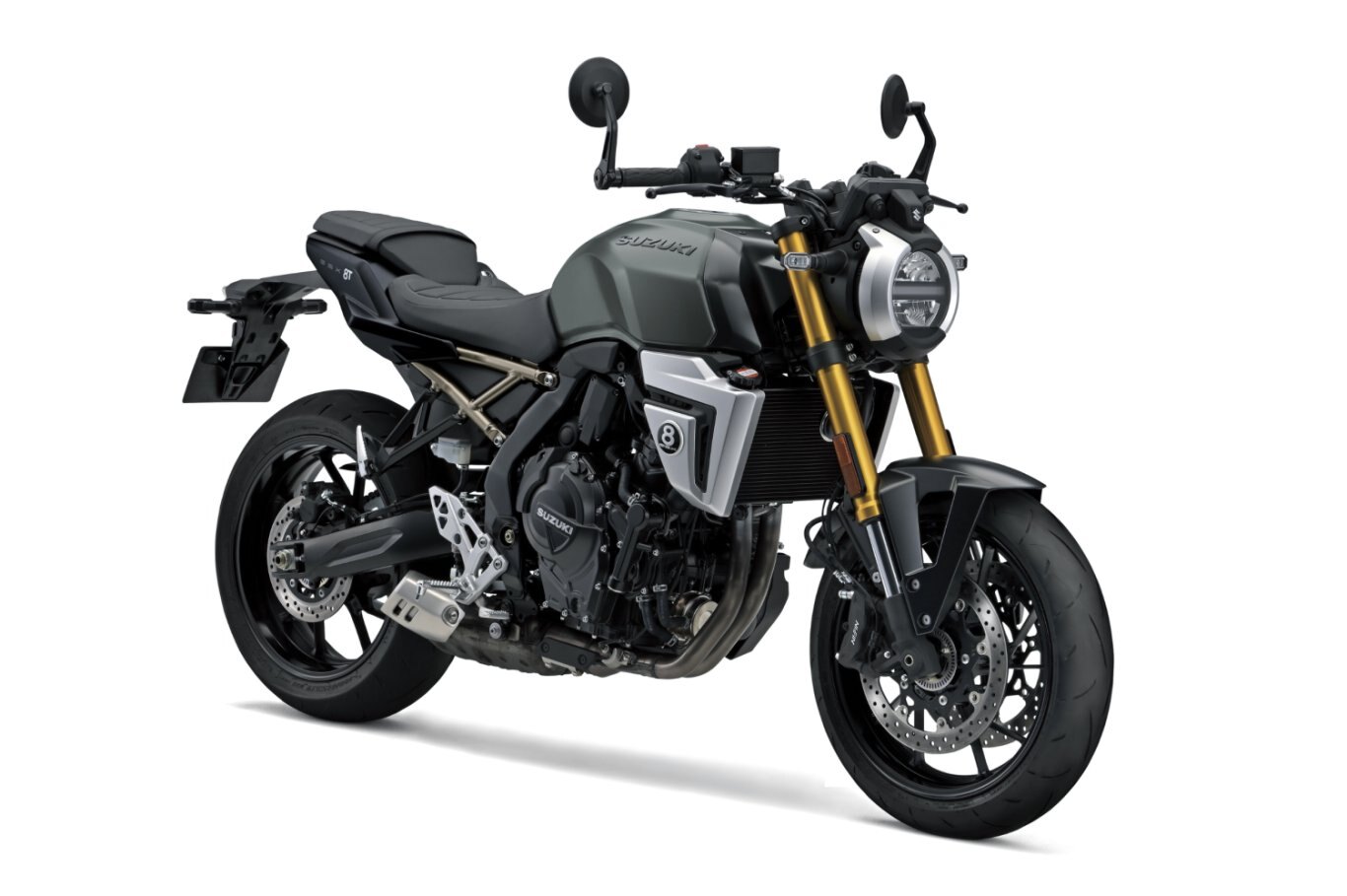 2026 Suzuki GSX 8T Metallic Mat Steel Green (QVP)