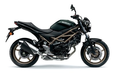 2026 Suzuki SV650A Pearl Mat Shadow Green / Metallic Mat Black No. 2 (C2L)