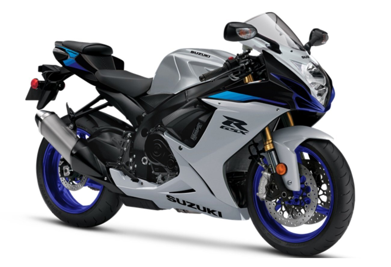 2026 Suzuki GSX R600 Pearl Vigor Blue / Metallic Mat Sword Silver