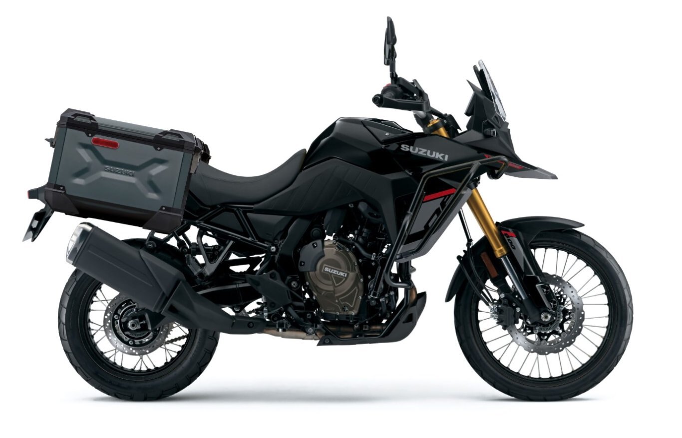 2026 Suzuki V Strom 800DE Adventure Glass Sparkle Black