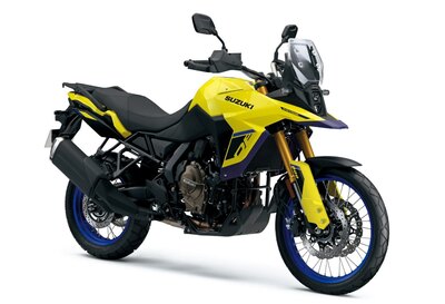 2026 Suzuki V-Strom 800DE Champion Yellow No. 2