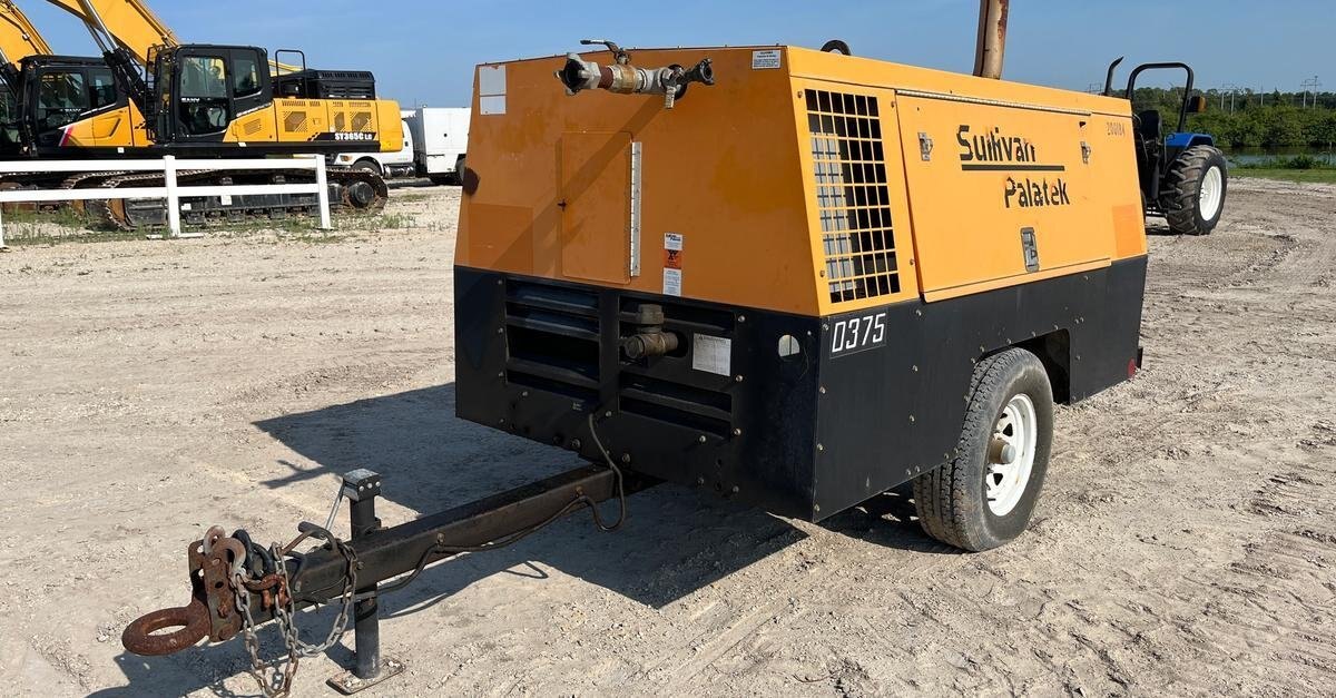 375 CFM Diesel Air Compressor | Sullivan Palatek X Air 375