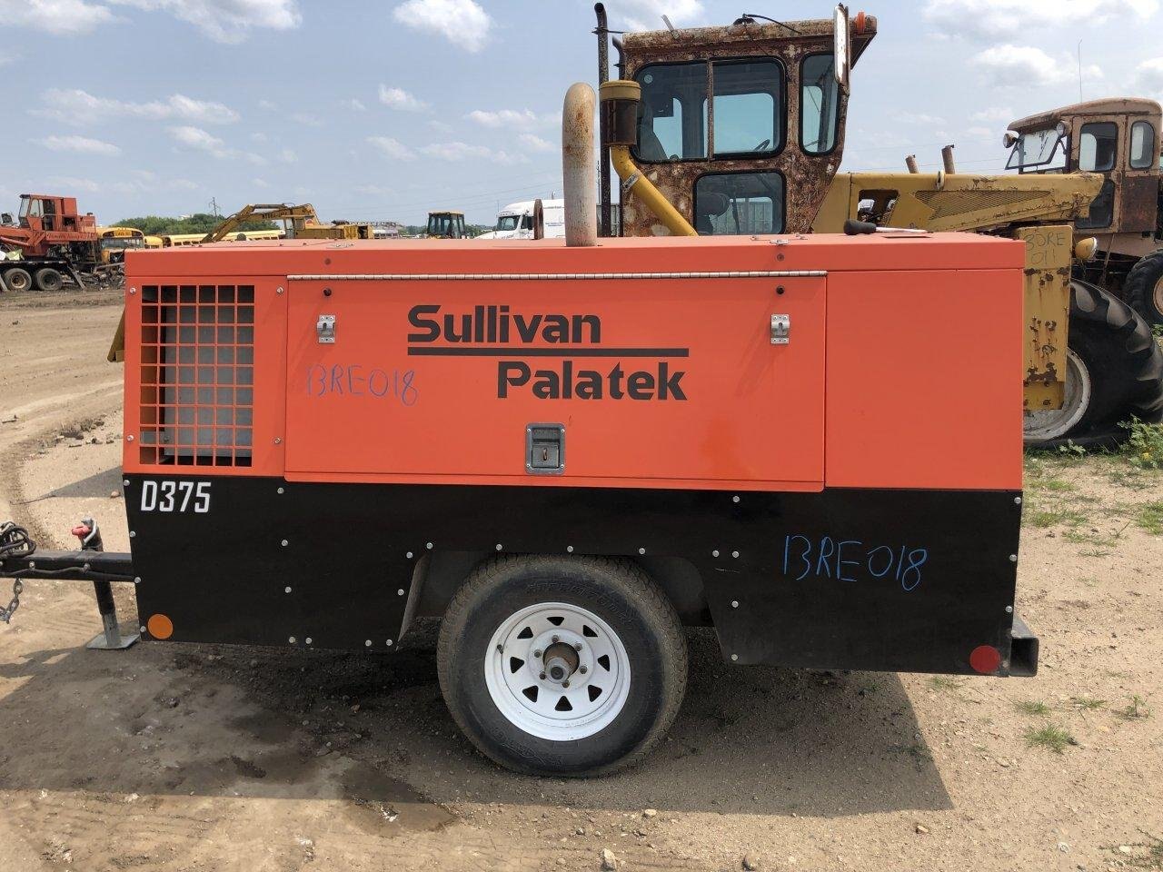 375 CFM Diesel Air Compressor | Sullivan Palatek X Air 375