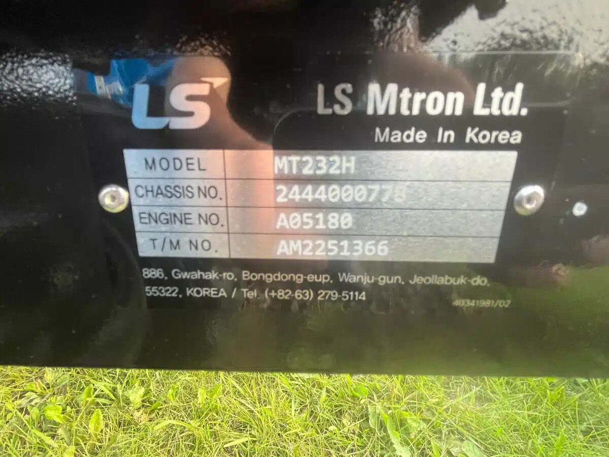 2025 LS Tractor MT232