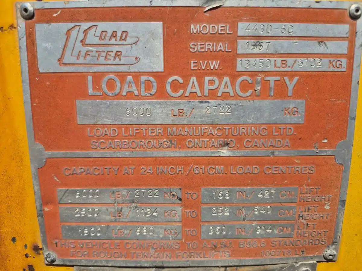 Load Lifter 4430 6C