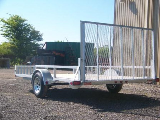 2023 DURATRAIL 7X14 SINGLE AXLE GLAVANIZED ATV TRAILER