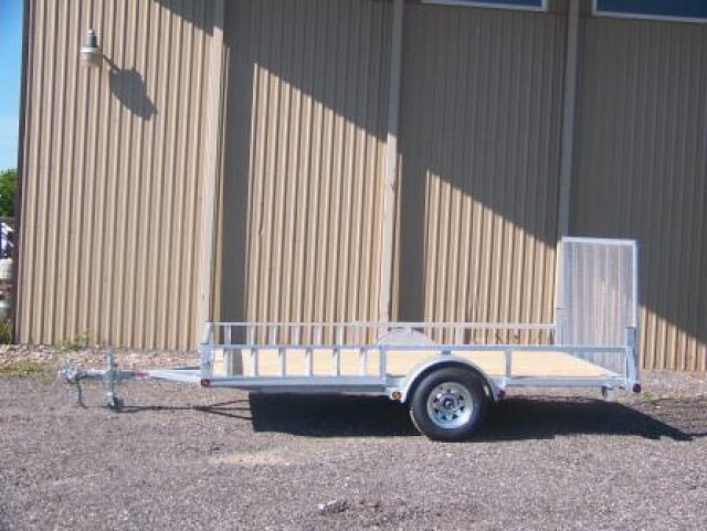 2023 DURATRAIL 7X14 SINGLE AXLE GLAVANIZED ATV TRAILER