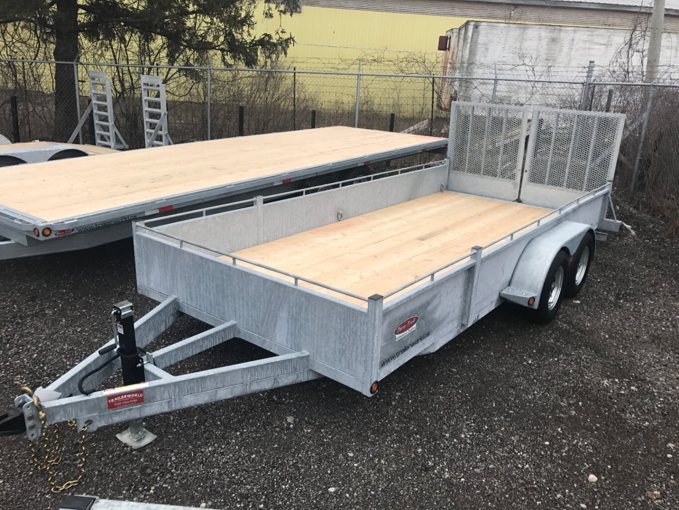 2023 DURATRAIL 82X16 TANDEM AXLE GLAVANIZED UTILITY TRAILER