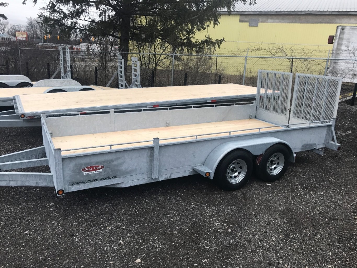 2023 DURATRAIL 82X16 TANDEM AXLE GLAVANIZED UTILITY TRAILER