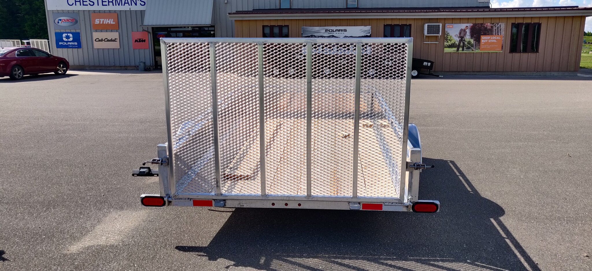 2023 Weberlane 6x10 Aluminum Single Axle Utility Trailer (AWL1072)