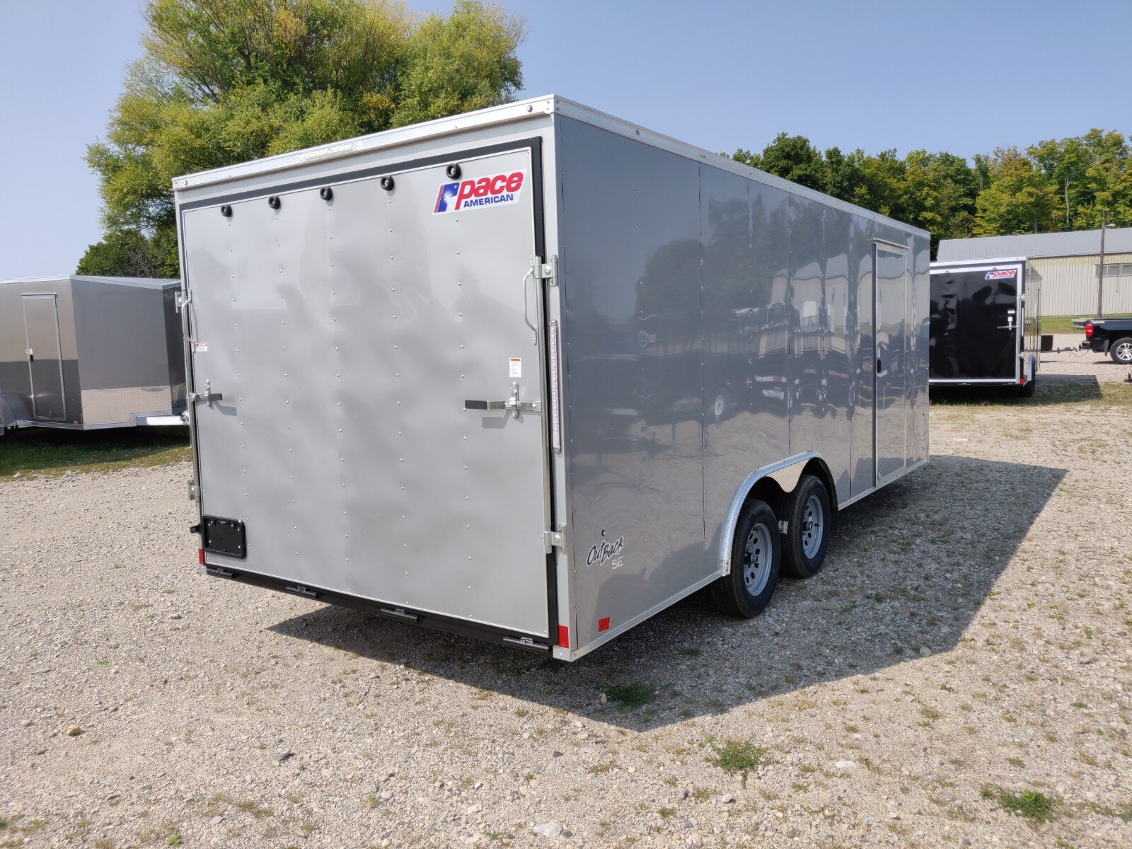 2023 Pace 8.5x20 Outback Deluxe Car Trailer (Ramp)