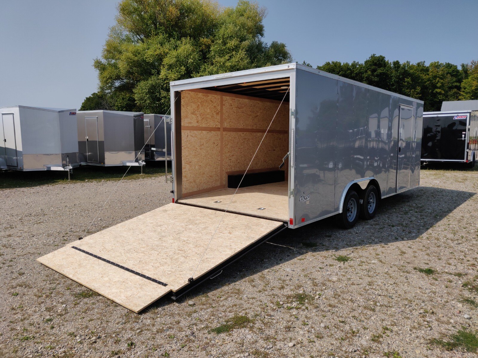 2023 Pace 8.5x20 Outback Deluxe Car Trailer (Ramp)