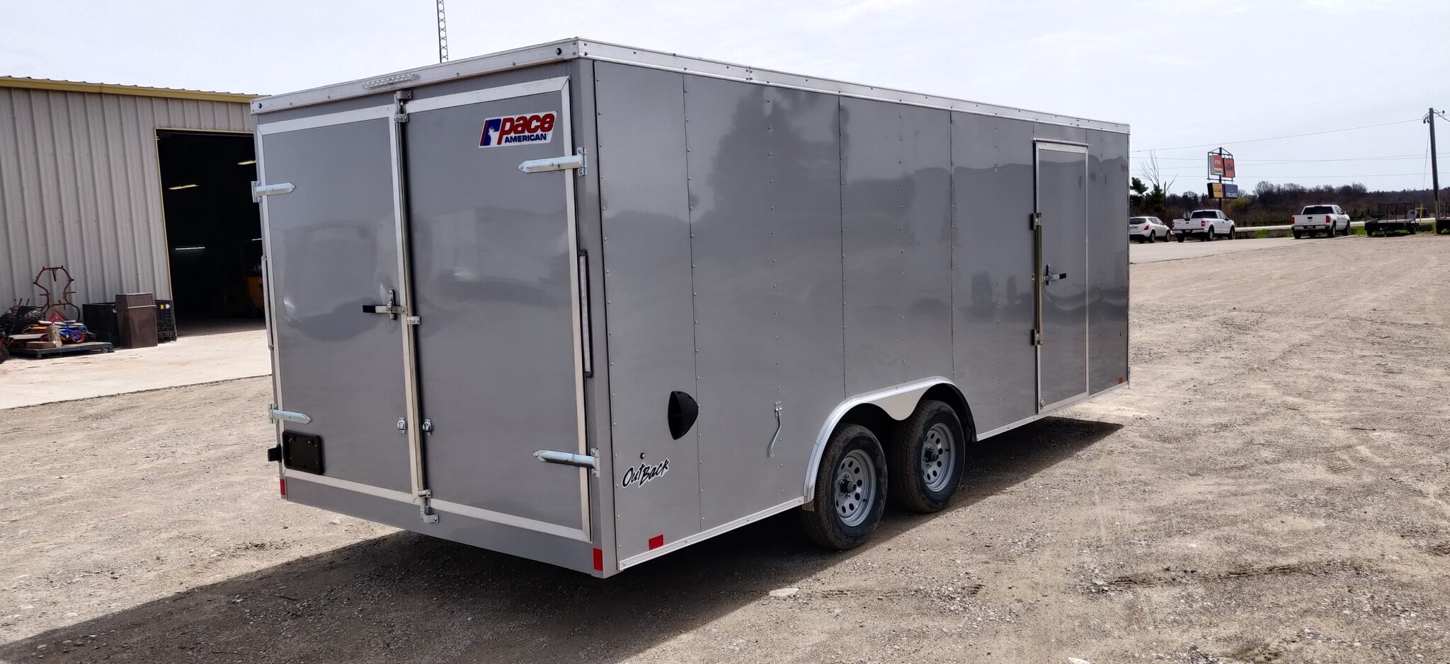 2023 Pace 8.5x20 Outback Cargo Trailer (Barn Doors)