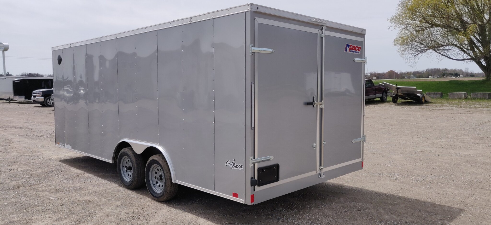 2023 Pace 8.5x20 Outback Cargo Trailer (Barn Doors)